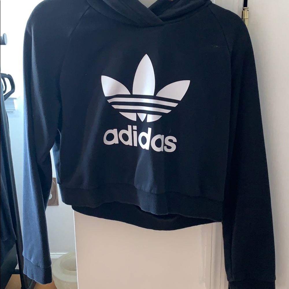 Adidas Cropped Hoodie